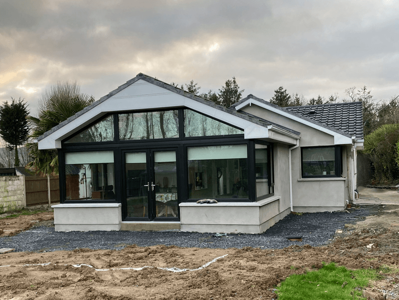 Home retrofit upgrade after photo